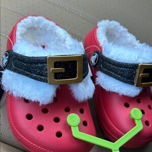 Kids Santa Crocs